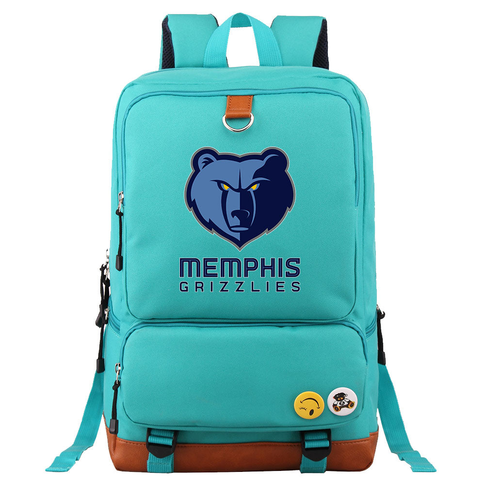 Memphis Grizzlies Water Proof Backpack NoteBook Laptop School Bag