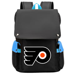 Philadelphia Flyers Hockey Team School Backpack Oxford Laptop Bag