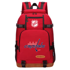 Washington Capitals Hockey League  Waterproof Backpack School Notebook Travel Bag
