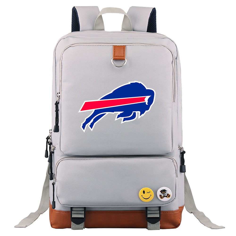 Buffalo Bills Football Team Rugby Proof Backpack NoteBook Laptop School Bag