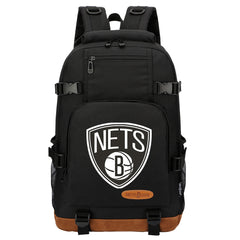Brooklyn Nets Waterproof Backpack School Notebook Travel Bag