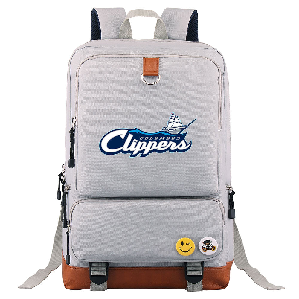 Columbus Clippers Water Proof Backpack NoteBook Laptop School Bag
