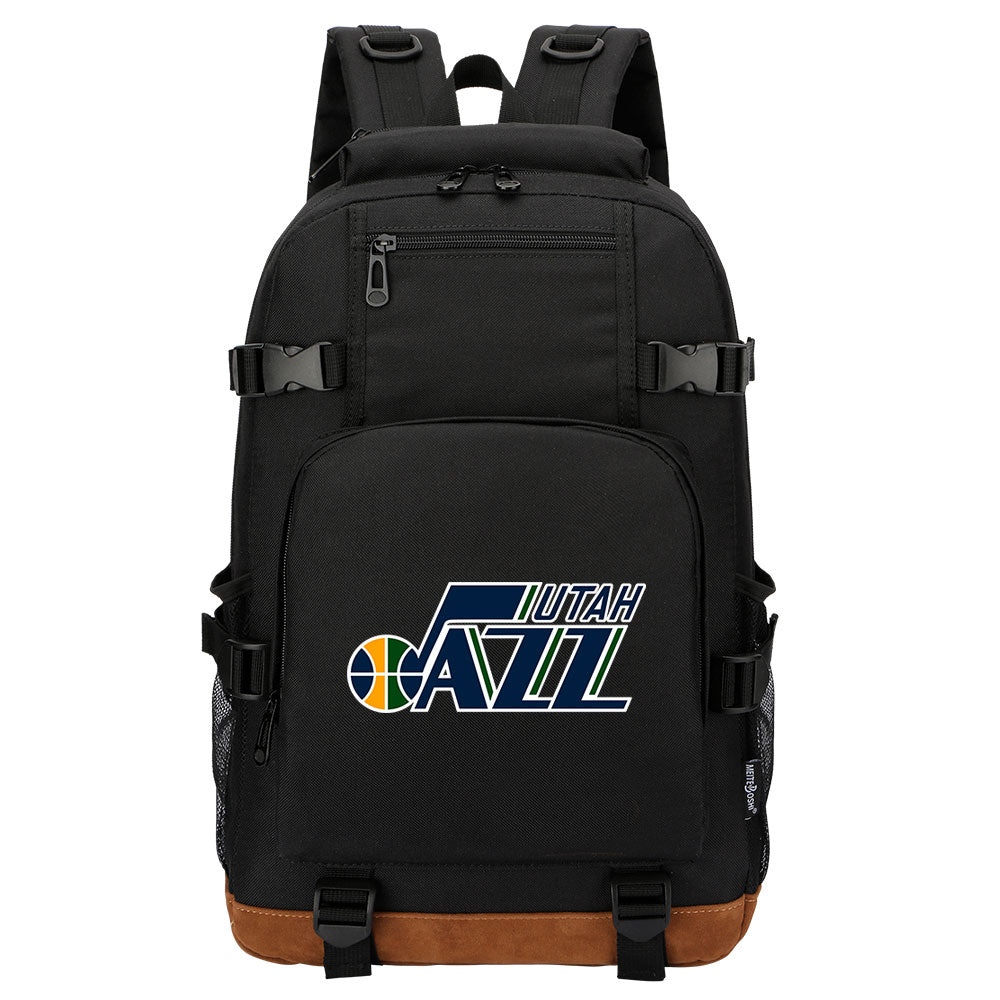 Utah Jazz Waterproof Backpack School Notebook Travel Bag