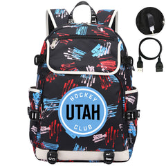 Utah Hockey Club Backpack School Notebook Travel Bag