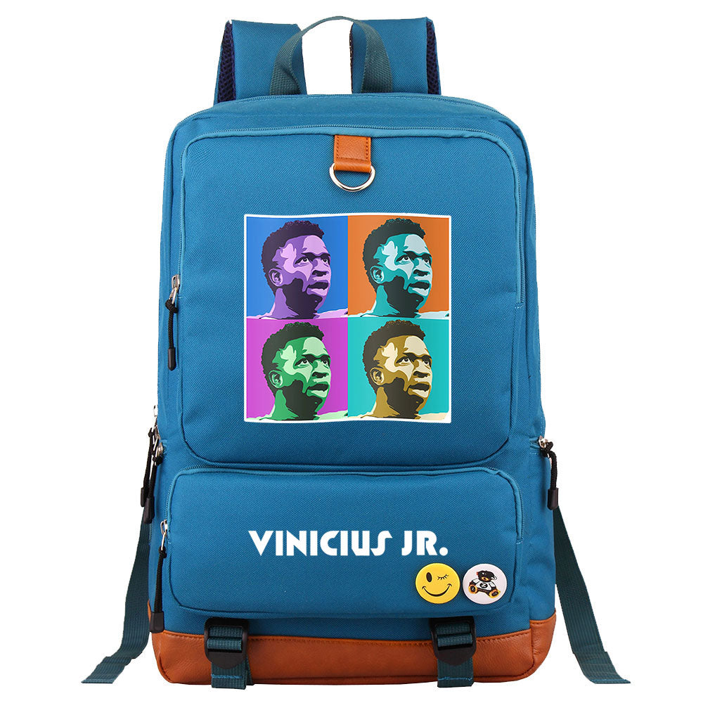 Vinicius Junior FC Proof Backpack NoteBook Laptop School Bag