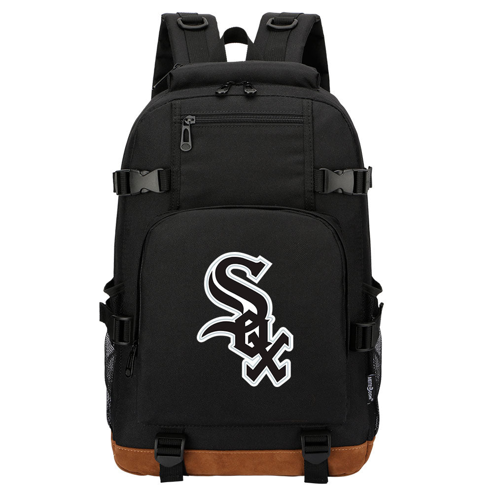 Chicago White Sox Waterproof Backpack School Notebook Travel Bag