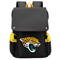 Jacksonville Jaguars Football Team Rugby Laptop Backpack Oxford School Bag