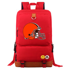 Cleveland Browns Football Team Rugby Proof Backpack NoteBook Laptop School Bag