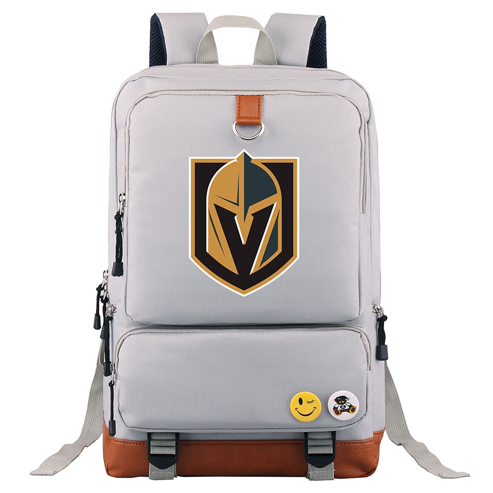 Vegas Golden Knights Hockey Team Proof Backpack NoteBook Laptop School Bag