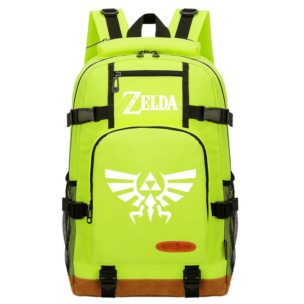 Zelda Waterproof Backpack School Notebook Travel Bag