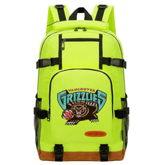 Vancouver Grizzlies Waterproof Backpack School Notebook Travel Bag