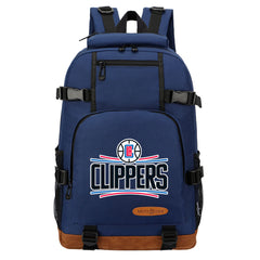 Los Angeles Clippers Waterproof Backpack School Notebook Travel Bag