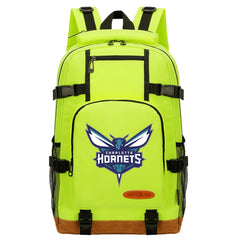 Charlotte Hornets Waterproof Backpack School Notebook Travel Bag