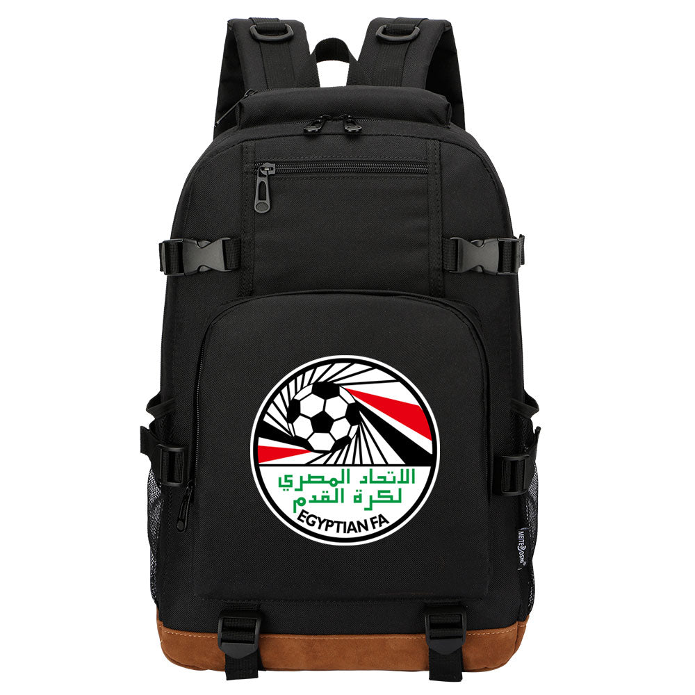 Egyptian National Football Team Waterproof Backpack School Notebook Travel Bag