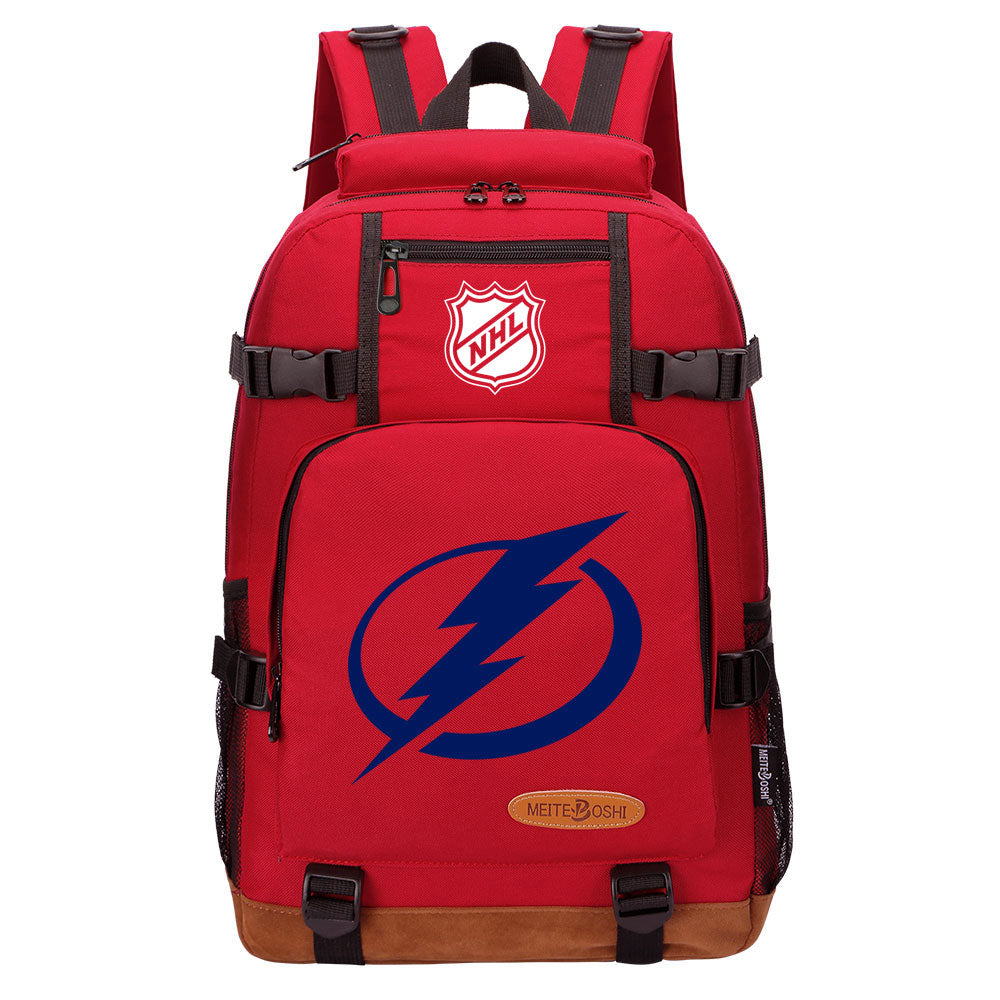 Tampa Bay Lightning Hockey League  Waterproof Backpack School Notebook Travel Bag