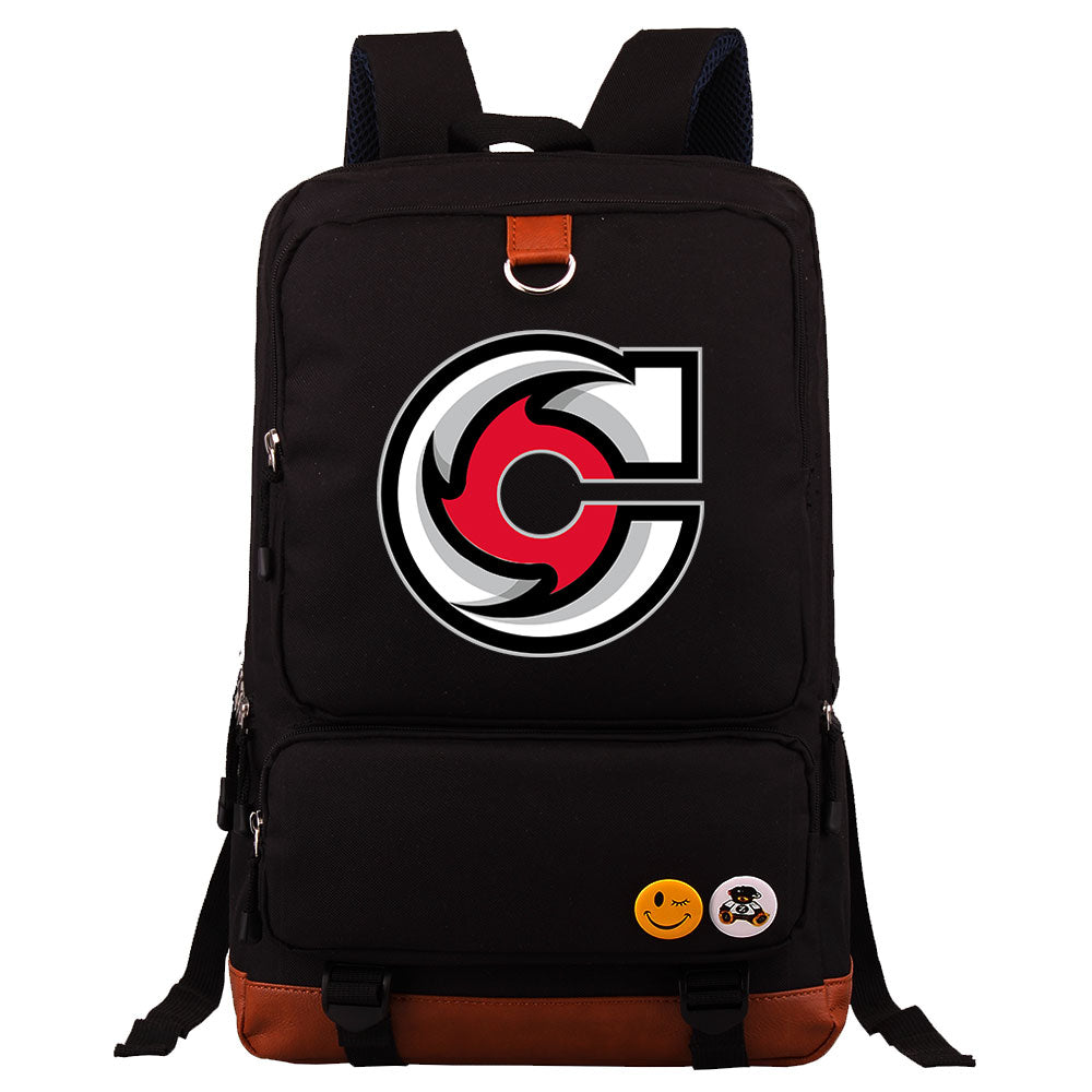 Cincinnati Cyclones Hockey Team Proof Backpack NoteBook Laptop School Bag