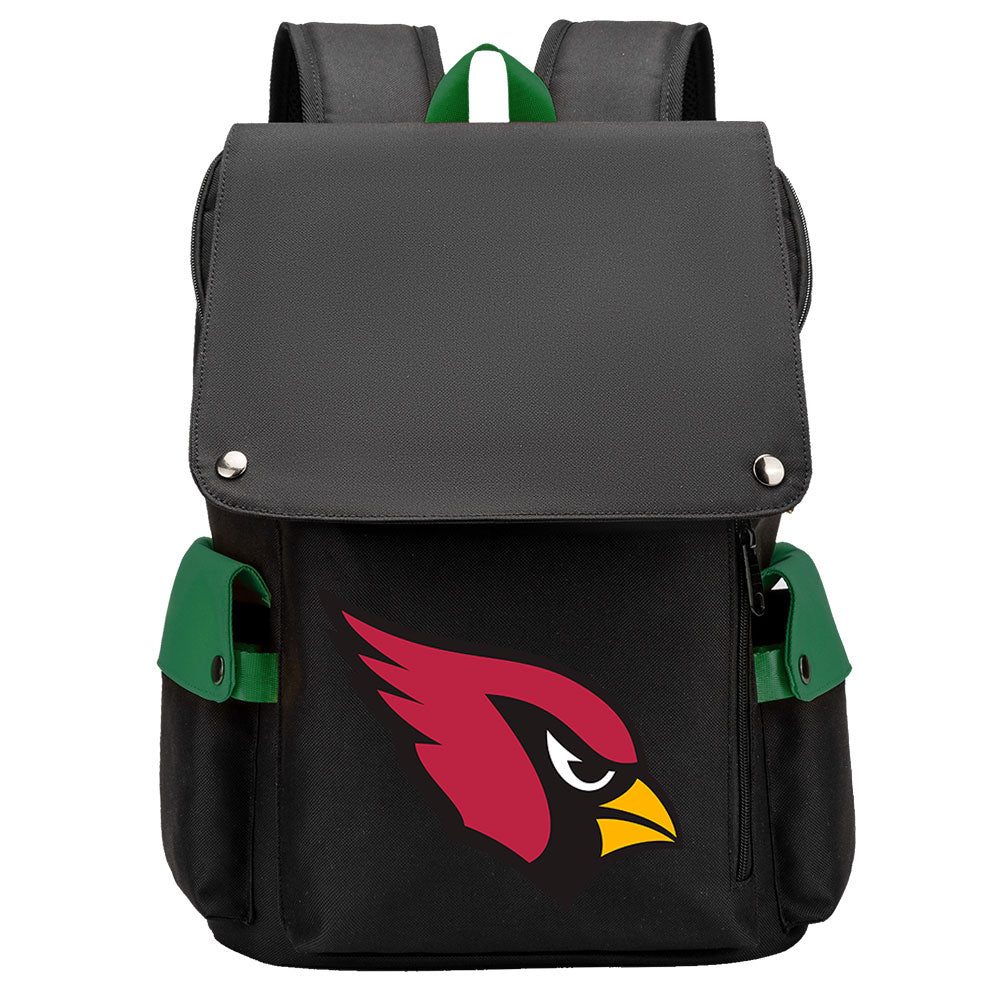 Arizona Cardinals Football Team Rugby Laptop Backpack Oxford School Bag