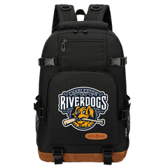 Charleston RiverDogs Waterproof Backpack School Notebook Travel Bag