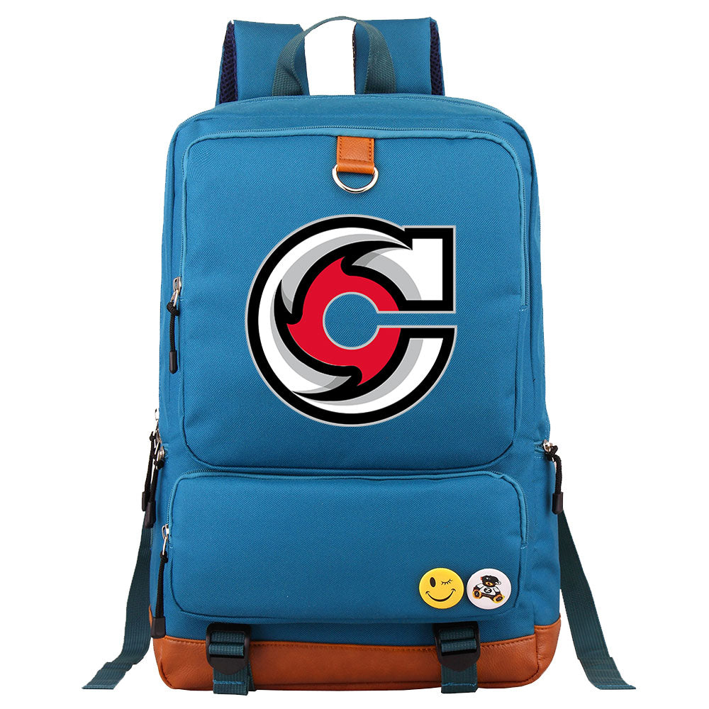 Cincinnati Cyclones Hockey Team Proof Backpack NoteBook Laptop School Bag