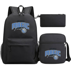 Orlando Magic Basketball School Backpack Shoulder Bag Pencil Bags 3pcs Set