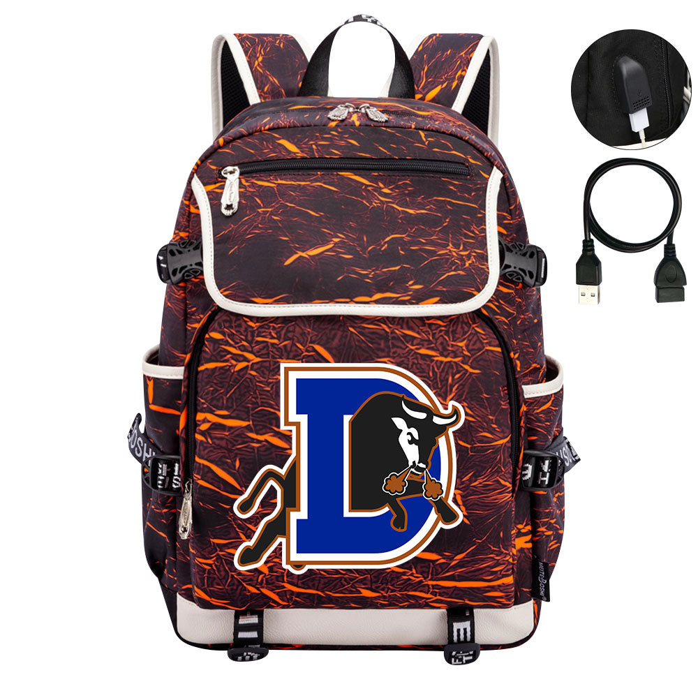 Durham Bulls Backpack School Notebook Travel Bags