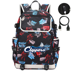 Columbus Clippers Backpack School Notebook Travel Bags