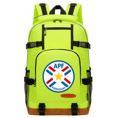 APF Paraguay National Football Team Waterproof Backpack School Notebook Travel Bag