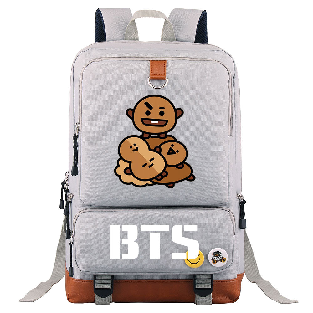 BTS Shooky Proof Backpack NoteBook Laptop School Bag