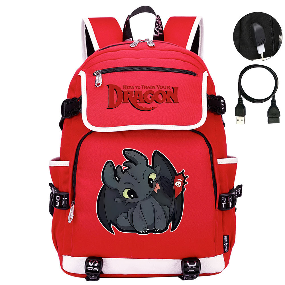 How to Train Your Dragon Backpack School Notebook Travel Bags
