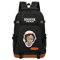 Strangers Things Dustin Henderson Waterproof Backpack School Notebook Travel Bag