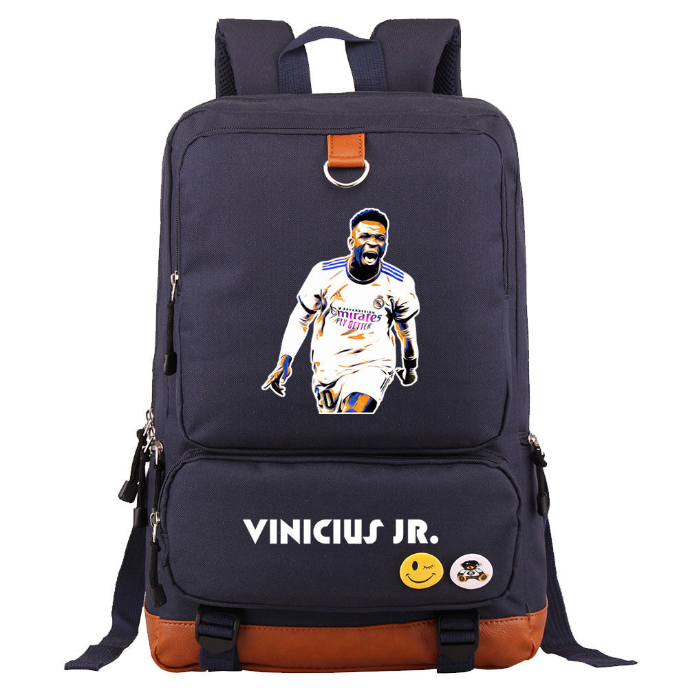 Vinicius Junior FC Proof Backpack NoteBook Laptop School Bag