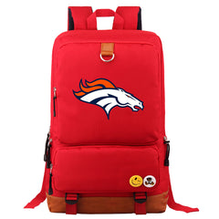 Denver Broncos Football Team Rugby Proof Backpack NoteBook Laptop School Bag