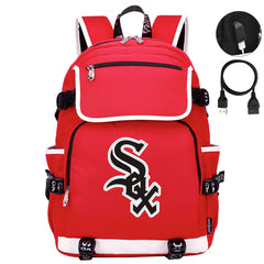 Chicago White Sox Backpack School Notebook Travel Bags