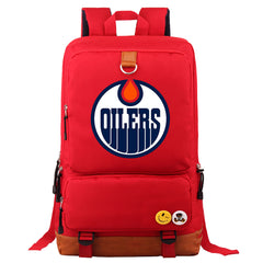 Edmonton Oilers Hockey Team Proof Backpack NoteBook Laptop School Bag
