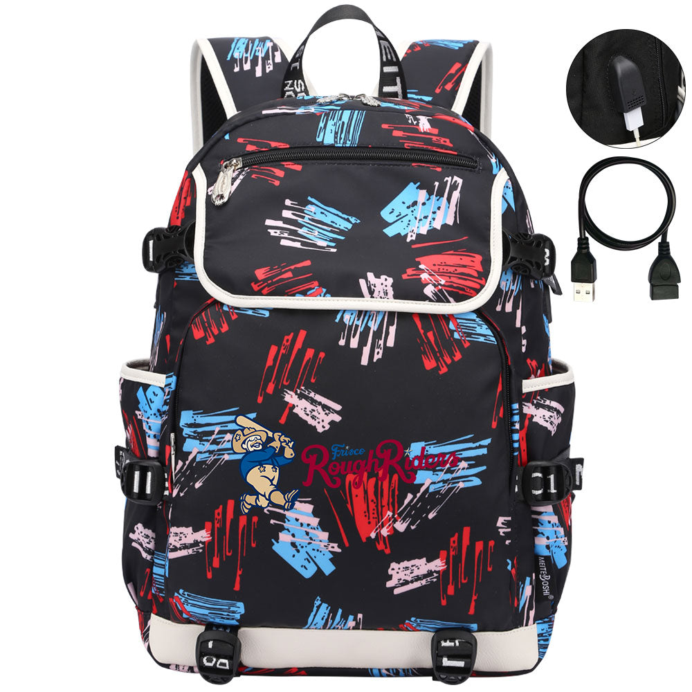 Frisco RoughRiders Backpack School Notebook Travel Bags