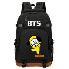 Kpop BTS Jimin Chimmy Waterproof Backpack School Notebook Travel Bag