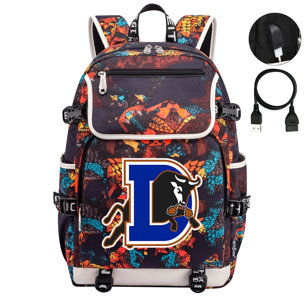 Durham Bulls Backpack School Notebook Travel Bags