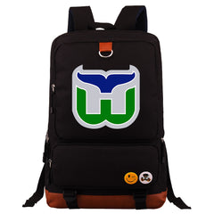 Hartford Whalers Hockey Team Proof Backpack NoteBook Laptop School Bag