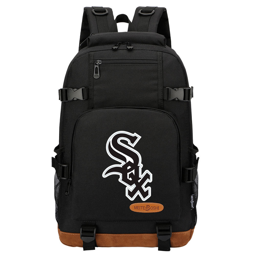 Chicago White Sox Waterproof Backpack School Notebook Travel Bag