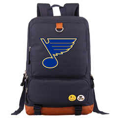 St Louis Blues Hockey Team Proof Backpack NoteBook Laptop School Bag