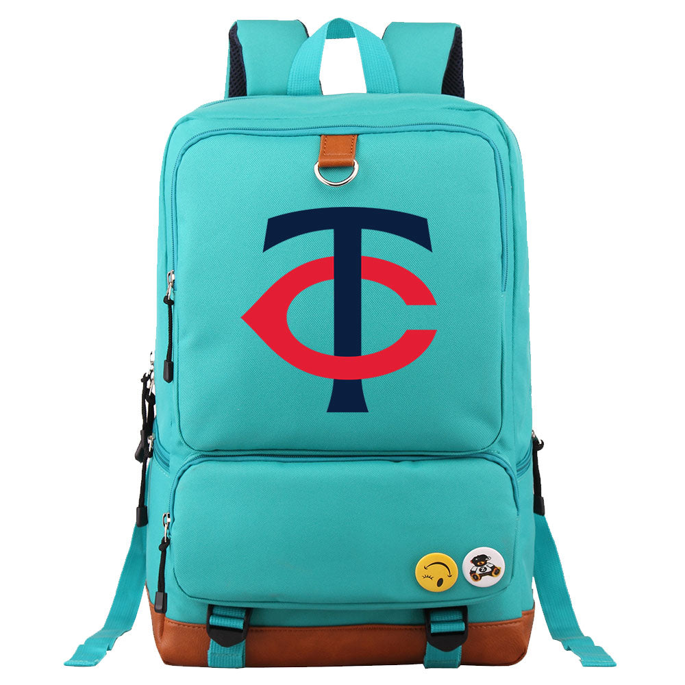 Minnesota Twins Water Proof Backpack NoteBook Laptop School Bag