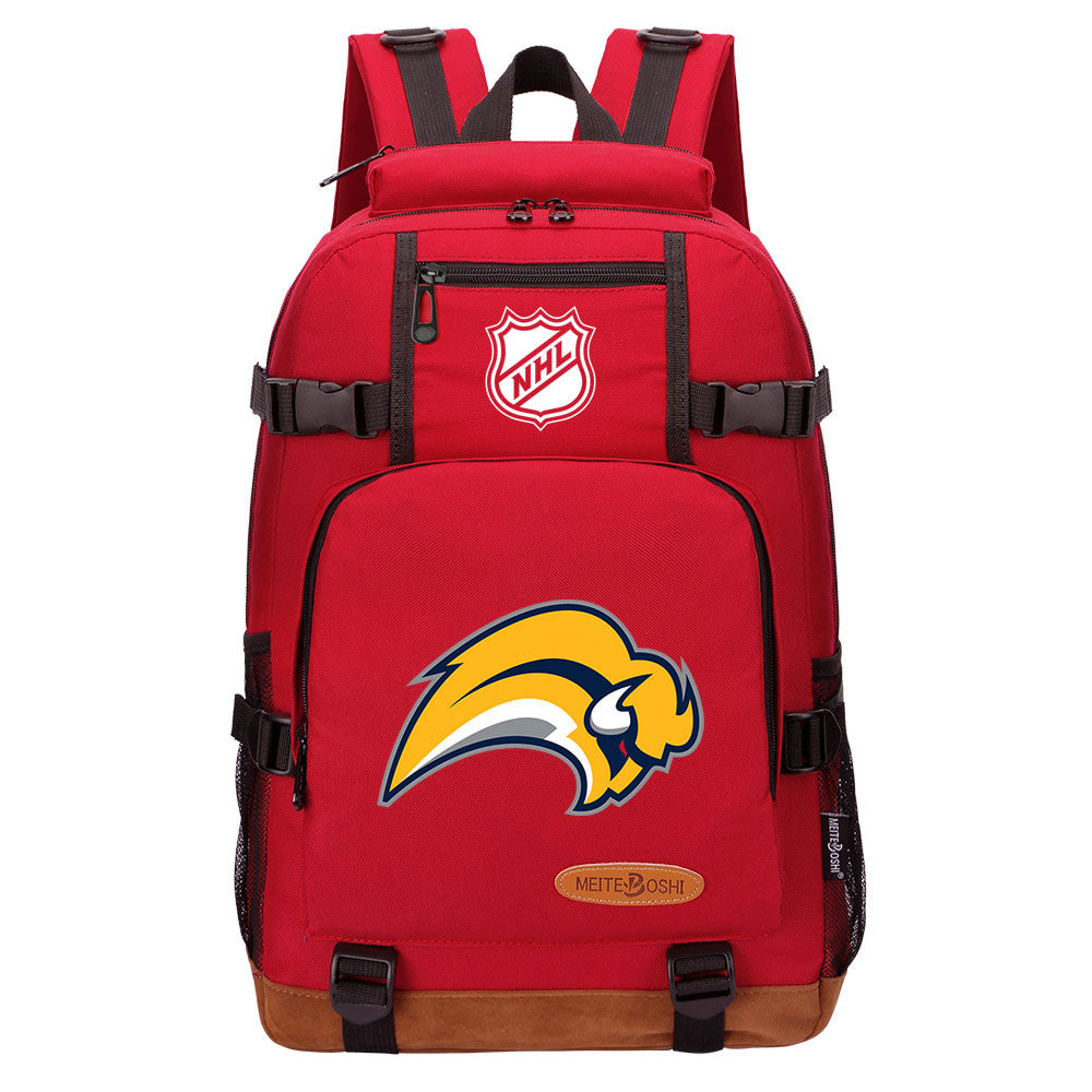 Buffalo Sabres Hockey League  Waterproof Backpack School Notebook Travel Bag
