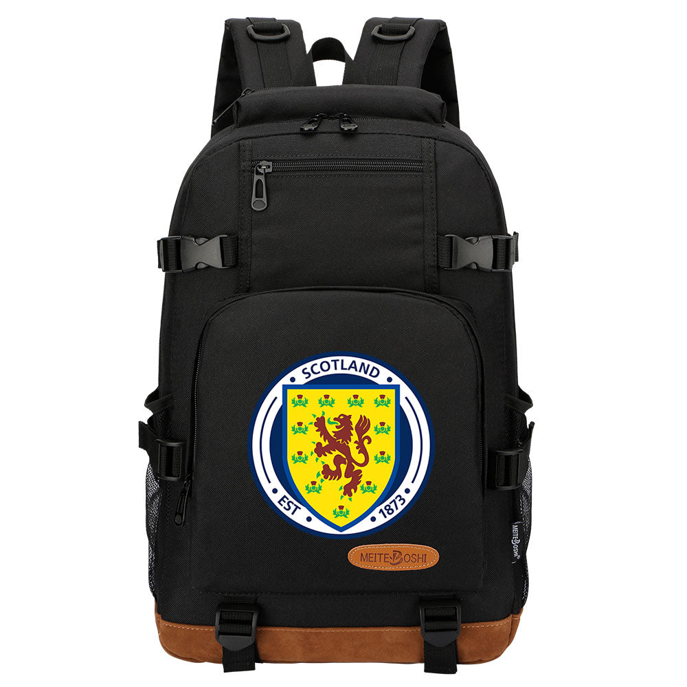 Scotland National Football team Waterproof Backpack School Notebook Travel Bag