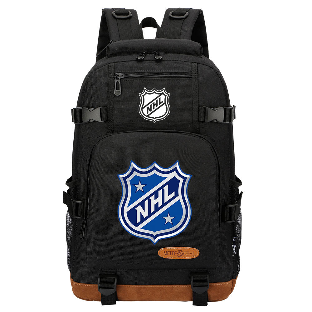 Hockey Team Waterproof Backpack School Notebook Travel Bag