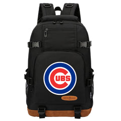 Chicago Cubs Waterproof Backpack School Notebook Travel Bag