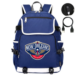 New Orleans Backpack School Notebook Travel Bags