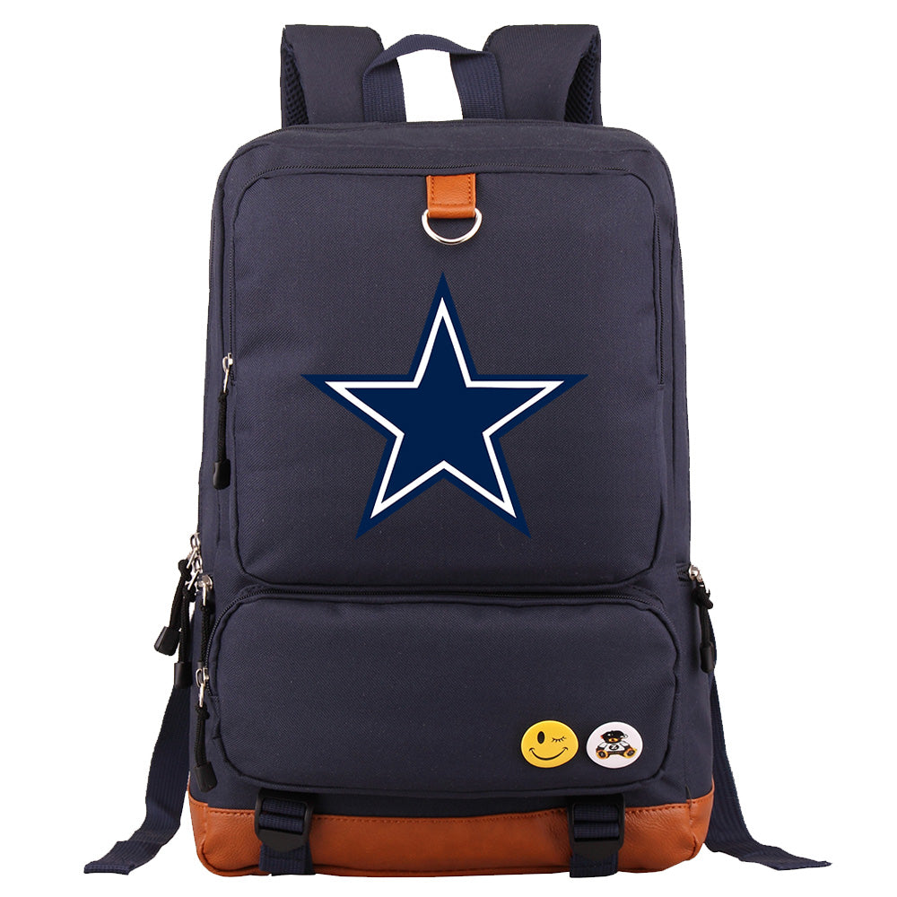 Dallas Cowboys Football Team Rugby Proof Backpack NoteBook Laptop School Bag