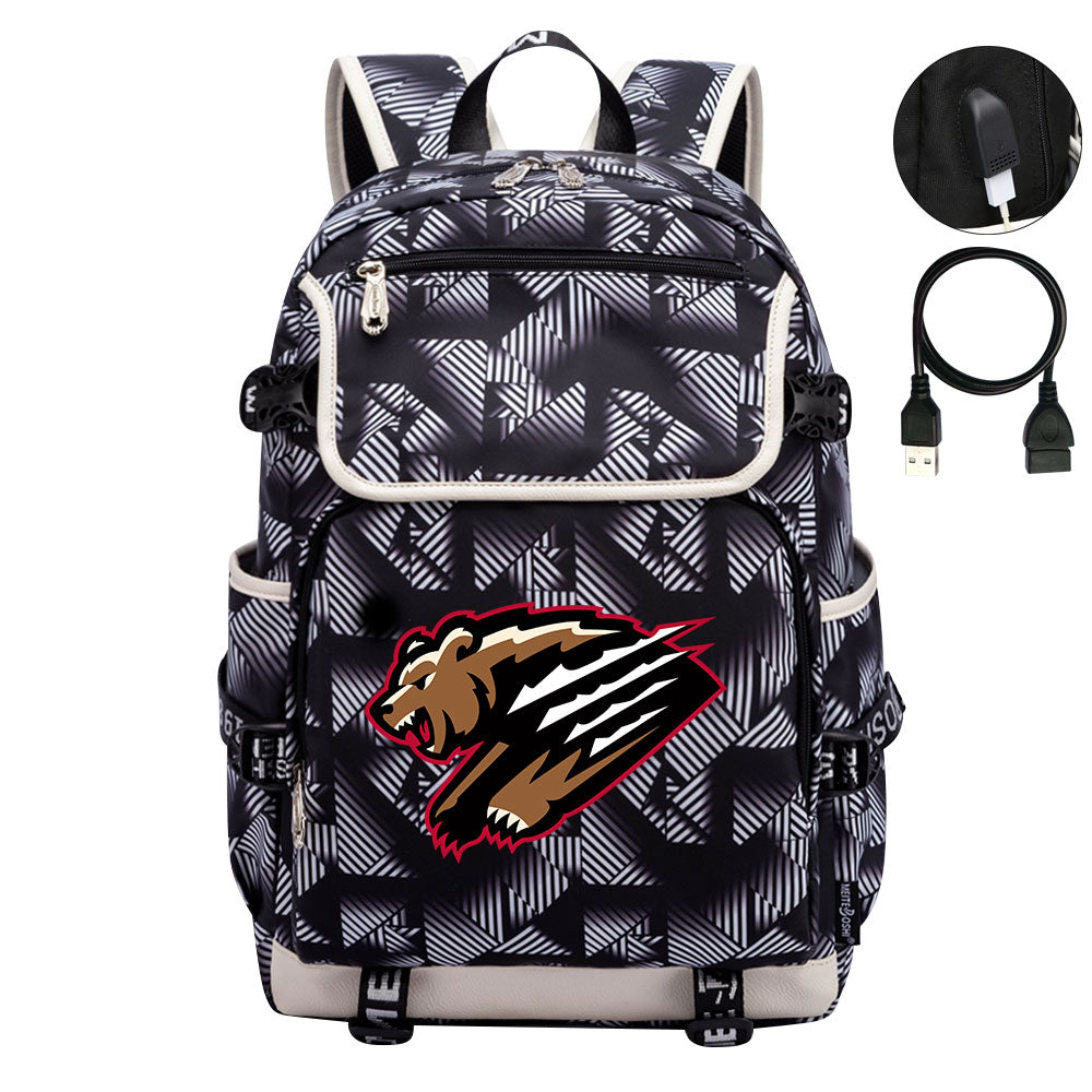 Montana Grizzlies Backpack School Notebook Travel Bags