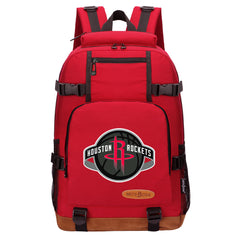 Houston Rockets Waterproof Backpack School Notebook Travel Bag