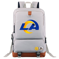 Los Angeles Rams Football Team Rugby Proof Backpack NoteBook Laptop School Bag